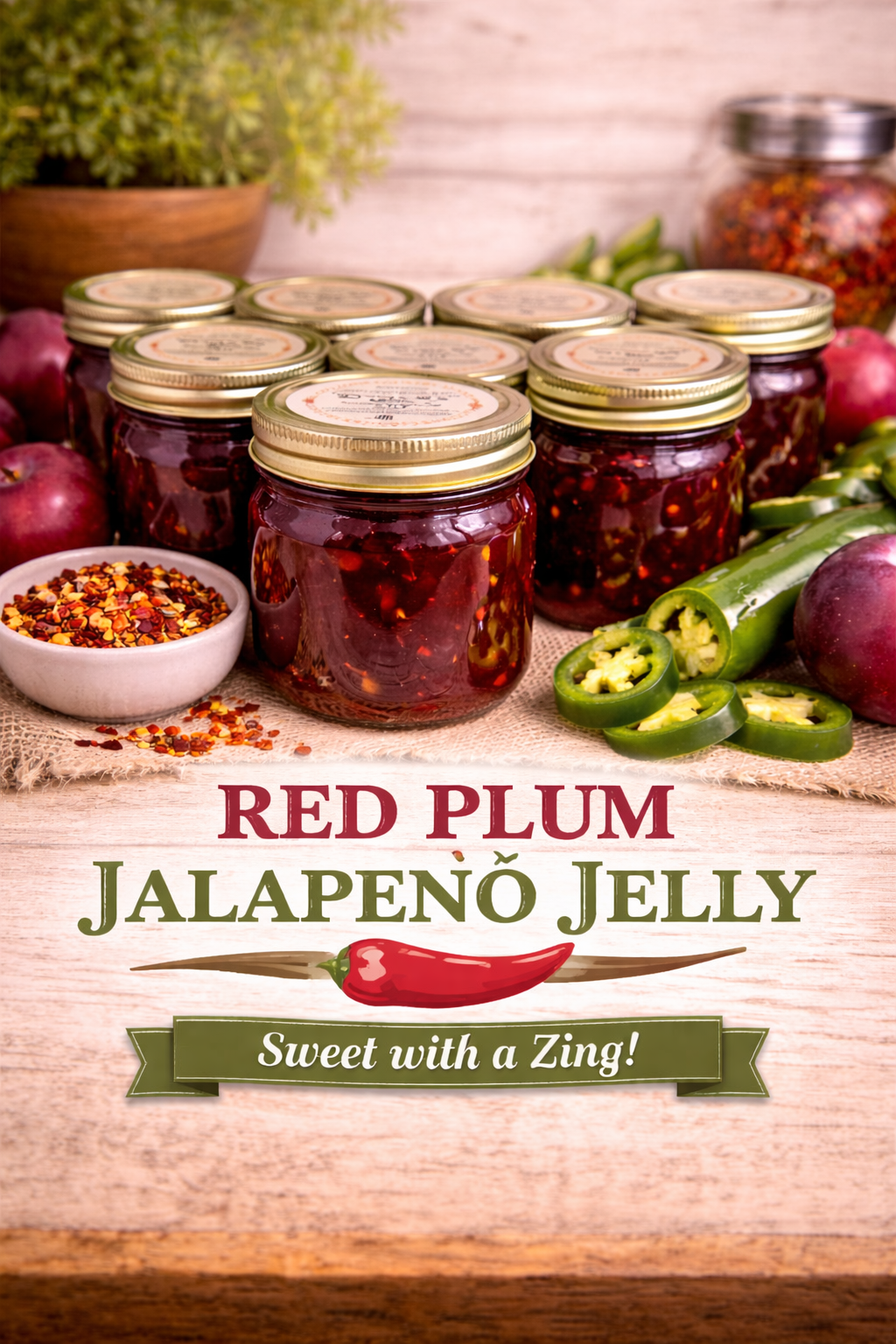 Re Plum Jalapeno Jelly